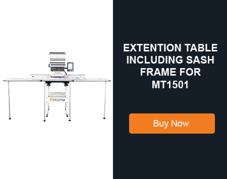 EXTENTION TABLE INCLUDING SASH FRAME FOR MT1501